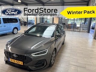 Ford Focus Wagon EcoBoost Hybrid 155 pk ST Line X | Winter Pack | Matrix LED | Adapt. Cruise | AGR Stoel | Elektrische Achterklep | Winterpack | SYNC 4 |