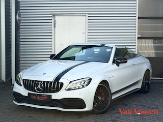 Mercedes-Benz Cabrio AMG C63 |Burmester|Camera||Leer|476 PK|CABRIO|MEMORIESTOELEN|SFEERVERLICHTING|CARPLAY|