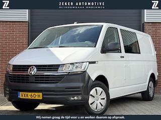 Volkswagen Transporter 2.0 TDI L2H1 30 DC Origineel  NL, Dubbele Cabine, 6 zitplaatsen, Trekhaak, Camera,