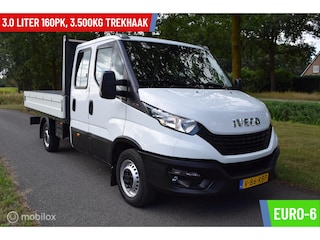 Iveco Daily 35S16D 3.0 160PK EURO-6 | Open Laadbak | 7-persoons Pick-UP | Dubbele Cabine