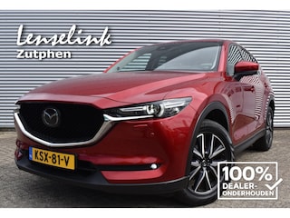 Mazda CX-5 2.5 SKYACTIV-G 194pk AWD Luxury AUTOMAAT | Leder | Stoel verw. | Achteruitrij camera | Adap. cruise | Rijklaarprijs incl 12 mnd BOVAG garantie & onder