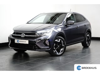 Volkswagen Taigo 1.0 TSI R-Line 115PK | Elecktr Glazen pano-dak | Parkeersensoren | App Connect | Climate control | Lane assist | DAB | LED | 17"LMV