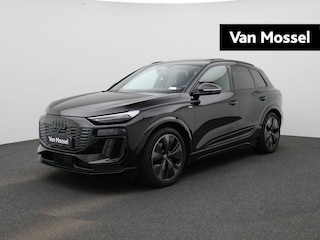 Audi Q6 e-tron edition performance 100 kWh 306 PK | Adaptive cruise control | Luchtvering | Glazen panoramadak | Geheugen best.stoel | Stuurverwarming | Stoelverwarming voor en achter | Dodehoekdetectie | 360 graden camera | MMI-bijrijdersscherm | Head-up display | Elektrisch verstelbaar stuur | Warmtepomp