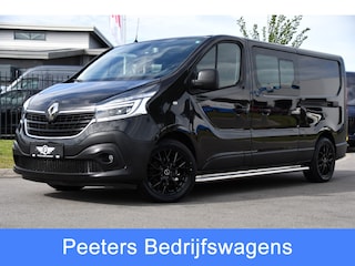 Renault Trafic 2.0 dCi 145 T29 L2H1 DC Black Edition Camera, Cruise, Clima, 145pk, Automaat, 2 x Schuifdeur, Trekhaak, Sensoren,