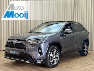 Toyota RAV4 2.5 Hybrid AWD PHEV *1e Eigenaar* Panoramadak / HUD / Leder / 360 Camera / Stuur/Stoelverwarming / 18"LMV