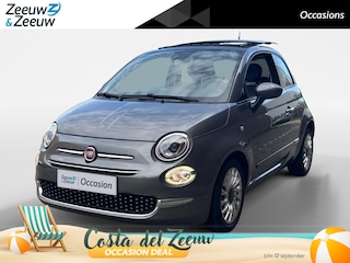 Fiat 500 0.9 TwinAir Turbo Lounge | Panoramadak | Navi | Airco | 12 maanden BOVAG garantie