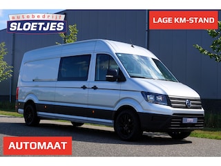 Volkswagen Crafter 35 2.0 TDI L4H3 Highline in Nieuwstaat met BPM voordeel |Mooie Camperbasis |180 PK Automaat |2 stoelen |Adaptive Cruise |Standkachel |Trekhaak |Camera |Metallic |Stoelverwarming