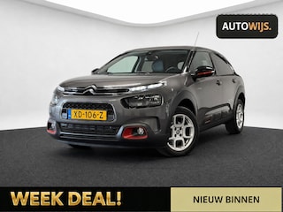 Citroën C4 Cactus 1.2 PureTech Shine|AUT|LED|LEDER|KEYLESS|NAVID-riem VV
