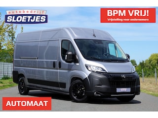 Peugeot Boxer 2.2 BlueHDi 180 L3H2 3.5t Nieuw en BPM vrij |180 pk automaat |2e airbag |Groot scherm |Navi |Climate control |Cruise |Metallic |Mooie camperbasis