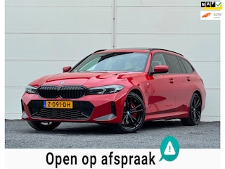 BMW 3-serie Touring 320e M-Sport Org NL Pano HarmanKardon Keyless Memory seats Leer Shadow line Trekhaak SOH 98%