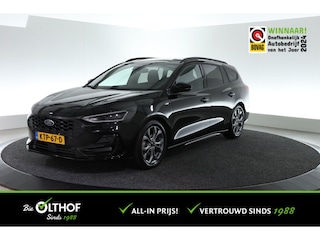 Ford Focus Wagon 1.0 EcoBoost Hybrid ST Line X | GROOT SCHERM | CARPLAY | STOEL-STUURVERW. |
