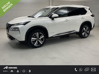 Nissan X-Trail 1.5 e-4orce Tekna 4WD / Eerste Eigenaar / Dealer Onderhouden / Fabrieksgarantie t/m 10-2032 / Panoramisch Schuif/Kanteldak / Trekhaak 1800 KG / Lederen Bekleding / Memory Seats / Navigatie / Stoel- en Stuurverwarming / 360 Graden Camera / Climate Control / Adaptive Cruise Control /