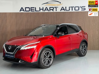 Nissan Qashqai 1.3 MHEV Tekna Automaat / Panorama dak / Lederen interieur / Cruise control / Climate control