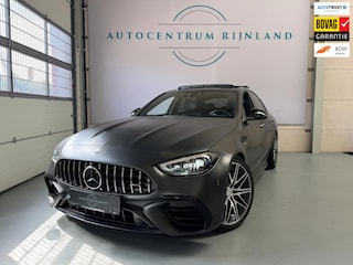 Mercedes-Benz C-klasse AMG 63 S E Performance, panoramadak, 680PK, Head-up, Burmester, Sfeerverlichting, Track-pace