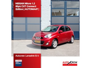 Nissan Micra 1.2 80pk CVT Connect Edition | AUTOMAAT |