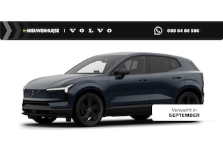 Volvo EX30 P5 Long Range Plus Black Edition Europa 69 kWh | Adaptive Cruise Control | Black Interieur | Stoel + Stuurverwarming | elektr. stoelen | camera | Getint Glas | Harman Kardon Audio | BLIS Dodehoek Detectie |