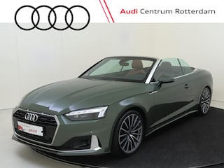 Audi A5 Cabriolet 40 TFSI Advanced Edition | Elektrisch verstelbare stoelen met lederen bekleding | Achteruitrijcamera | Virtual cockpit Plus | Matrix LED verlichting | Cruise control | Lane assist | Nekverwarming | Stoelverwarming |