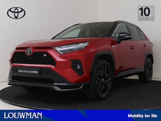 Toyota RAV4 2.5 Plug-in Hybrid AWD GR SPORT | BTW Voertuig | Dealer onderhouden | Trekhaak | Panorama schuif/kanteldak | JBL | 360 Camera+Camera binnenspiegel | Stoel+stuurverwarming+achterbank | Dodehoek detectie | Memory Seat |