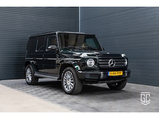 Mercedes-Benz G-klasse 400 D Manufaktur, smaragd groen, cognac leder