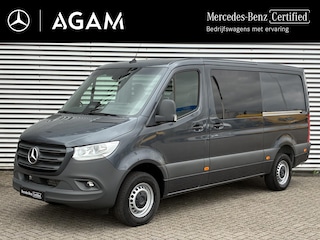 Mercedes-Benz Sprinter 317 CDI L2H1 Select Dubbele Cabine | 2x Schuifdeur | Navigatie Camera