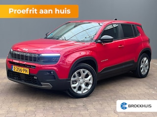 Jeep Avenger Longitude 54 kWh Camera | Stoelverwarming | Keyless | LED | Parkeersensoren Achter | Adaptieve Cruise | Climate | Achteruitrijcamera | Airco (automatisch) | Apple Carplay/Android Auto|telefoonintegratie premium