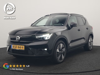 Volvo XC40 Recharge Twin Ultimate 82 kWh 408pk Dealer O.H. | Trekhaak Af Fabriek | Panodak | Adaptive Cruise | 360 Camera | Sportstoelen Memory & Verwarmd | Harman / Kardon | Keyless | Blis | Google Assistent | Stuur Verwarmd | Apple Carplay |