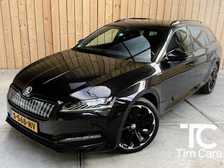 Skoda Superb Combi 1.4 TSI iV Sportline Business Automaat | Achteruitrijcamera | Cruise & climate control | Extra getint glas | LED verlichting | Standkachel | Stoelverwarming | Parkeersensoren voor en achter
