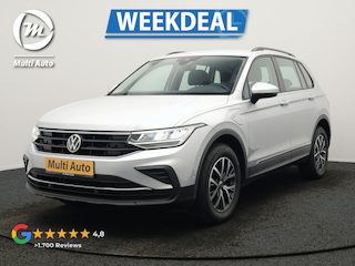Volkswagen Tiguan 1.4 TSI eHybrid Life PHEV 245pk | Trekhaak Af Fabriek | Adaptive Cruise | Stoelen & Stuur Verwarmd | Navigatie | Virtual Cockpit | DAB | Plug In Hybrid |