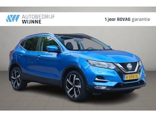 Nissan Qashqai 1.3 DIG-T 140pk Tekna | Navi | App Connect | Climate | Cruise | Panoramadak | 360° Camera | Keyless | Winter Pakket | Trekhaak