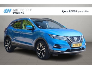 Nissan Qashqai 1.3 DIG-T 140pk Tekna | Navi | App Connect | Climate | Cruise | Panoramadak | 360° Camera | Keyless | Winter Pakket | Trekhaak