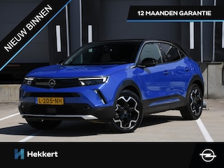 Opel Mokka Ultimate 50kWh 136pk Automaat. NAVI | DAB | CAMERA | STOELVERWARMING | ACTIVE LANE ASSIST | DODE HOEK
