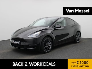 Tesla Model Y Performance AWD 75 kWh | WORDT VERWACHT | PANORAMADAK | APPLE CARPLAY | ANDROID AUTO | ACHTERUITRIJCAMERA | PARKEERSENSOREN | ELEKTRISCHE STOELEN | NAVGATIE | LED VERLICHTING |