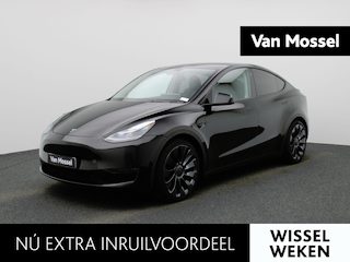 Tesla Model Y Performance AWD 75 kWh | WORDT VERWACHT | PANORAMADAK | APPLE CARPLAY | ANDROID AUTO | ACHTERUITRIJCAMERA | PARKEERSENSOREN | ELEKTRISCHE STOELEN | NAVGATIE | LED VERLICHTING |