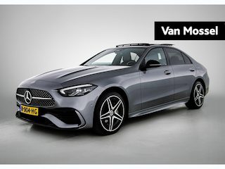 Mercedes-Benz C-klasse 300 e AMG Line 313 PK | Navigatie | Climate Control | Stoelverwarming | Cruise Control | Achteruitrijcamera | Panoramadak | Elektrisch verstelbare stoelen |