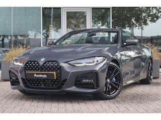 BMW 4-serie Cabrio (g23) 420i M-Sport 184pk | Dravitgrau | Carbon | ACC | Climate | HUD | Stoelverwarming | Camera
