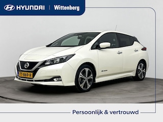 Nissan Leaf N-CONNECTA 40 kWh | NAVI | CLIMA | CAMERA | CRUISE ADAPT. | 17'' LMVELGEN | PRIVACY GLASS | STOELVERWARMING | STUURVERWARMING | 100% ELECTRIC | AUTOMATIC |