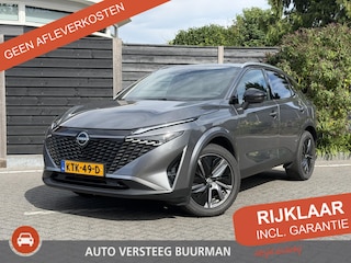 Nissan Qashqai Tekna 1.3 MHEV 158PK Xtronic Automaat Navigatie, Rondomzichtcamera, Keyless, Stoel, Stuur en Voorruitverwarming, Apple Carplay, Android Auto