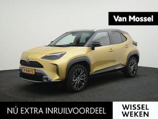 Toyota Yaris Cross 1.5 Hybrid Adventure AUTOMAAT | CAMERA | STOEL & STUURVERWARMING | JBL BOX | TREKHAAK | CLIMA | ELEKTRISCHE KOFFERKLEP | LMV | APPLE CARPLAY | DEALER ONDERHOUDEN | 12 MAANDEN BOVAG GARANTIE |