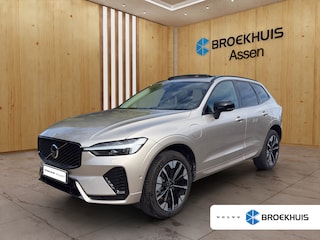 Volvo XC60 2.0 T6 Plug-in hybrid AWD Ultra Dark | Luchtvering | BLIS | Harman Kardon | Stoel + Stuur Verwarming |  360 Camera | Panoramadak |