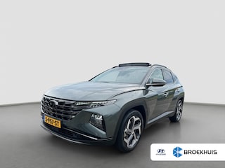 Hyundai Tucson 1.6 T-GDI HEV 230pk Premium Sky | Carplay | Leder | Panoramadak | 19-inch Velgen | Navigatie | 360 graden Camera | Adaptive Cruise | Stoelverwarming/ventilatie | Stuurverwarming | Stoelgeheugen | Elektrische achterklep | Premium audio