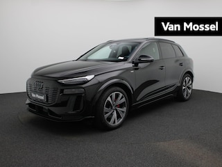 Audi Q6 e-tron edition quattro 100 kWh 388 PK | Adaptive cruise control | Glazen panoramadak | Dodehoekdetectie | Bang & Olufsen | RS Carbon Styling Pack | Geheugen best.stoel | Stuurverwarming | MMI-bijrijdersscherm | Head-up display | Trekhaak |