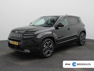 Jeep Avenger Summit 54 kWh Warmtepomp | Stoelverwarming | Stuurverwarming | Camera | Parkeersensoren Voor en Achter | Dodehoekbewaking | Cruise Control Adaptief