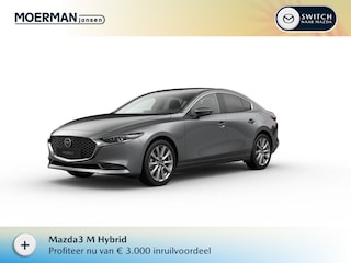 Mazda 3 2.5 e-SkyActiv-G M Hybrid 140 Exc-line Bns Edition / Machine Grey / Automaat