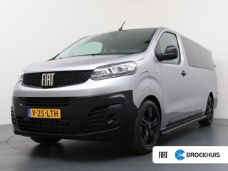 Fiat Scudo L3H1 50kWh DUBBELE CABINE BLACK EDITION | Achterdeuren met ruiten | Airco | Metaalkleur