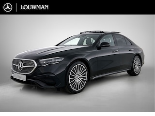 Mercedes-Benz E-klasse 300 e Business Solution AMG | Premium pakket | Winterpakket | Nightpakket | Leder pakket | USB–pakket Plus | Trekhaak | Panoramaschuifdak | 360° camera | Burmester® 4D surround sound | GUARD 360° | 20-inch multispaaks AMG velgen |