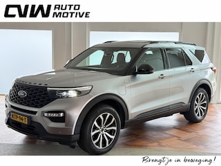 Ford Explorer 3.0 V6 EcoBoost PHEV ST-Line | 7-persoons | Trekhaak afneembaar | Dealeronderhouden | Panoramadak | Lederen bekleding | 360 camera | Adaptieve cruise | Lane assist | Stoelverwarming&koeling | Stuurverwarming | Navigatie | Apple CarPlay | Bang&Olufsen | Elektische achterklep | Full-LED | DAB | Keyless | Volledig onderhouden
