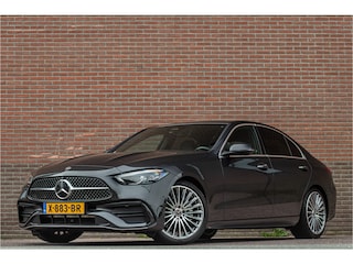 Mercedes-Benz C-klasse 180 AMG Line, Origineel NL, 360 Camera, Memory, Augmented Reality, Leder, Keyless, Sfeerverlichting.