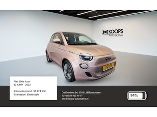 Fiat 500 Icon 42KWH SOH 94% | Car play | Camera | Lane Assist