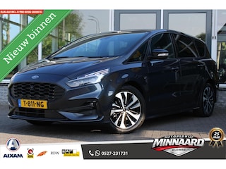 Ford S-MAX 2.5i HEV 7P|ST-Line|Hybride|BTW auto|Dealer onderh|Stuur/stoel verw|Carplay|Trekhaak|Navi|Clima|Pano|
