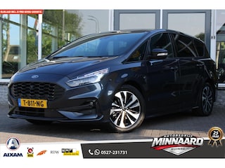 Ford S-MAX 2.5i HEV 7P|ST-Line|Hybride|BTW auto|Dealer onderh|Stuur/stoel verw|Carplay|Trekhaak|Navi|Clima|Pano|
